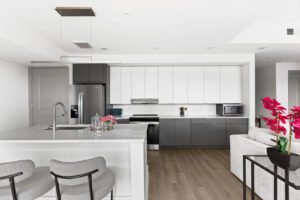 Atlanta, Georgia Real Estate photo Airbnb interior full kitchen