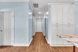 Interior real estate Airbnb photo of bedroom hall in Loganville, Georgia